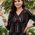 women ethnic motifs printed regular cotton kurta with trousers