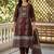 women ethnic motifs printed regular cotton kurta with trousers & with dupatta