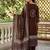 women ethnic motifs printed regular cotton kurta with trousers & with dupatta
