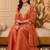women ethnic motifs embroidered regular gotta patti kurta with palazzos & with dupatta