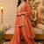 women ethnic motifs embroidered regular gotta patti kurta with palazzos & with dupatta