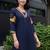 women ethnic motifs printed regular kurta with trousers