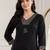 women ethnic motifs regular gotta patti kurta with trousers