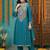 women ethnic motifs embroidered regular kurta with trousers & with dupatta