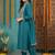 women ethnic motifs embroidered regular kurta with trousers & with dupatta