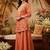 women ethnic motifs embroidered regular kurta with sharara & with dupatta