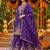 women ethnic motifs embroidered regular thread work kurta with palazzos & with dupatta