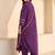 women floral embroidered regular thread work cotton kurta with trousers & with dupatta