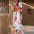 women floral printed regular kurta with trousers
