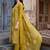 women ethnic motifs printed regular cotton kurta with trousers & with dupatta
