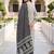 women ethnic motifs printed regular cotton kurta with trousers & with dupatta