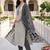 women ethnic motifs printed regular cotton kurta with trousers & with dupatta