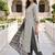 women ethnic motifs printed regular cotton kurta with trousers & with dupatta