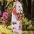 women floral printed regular kurta with trousers