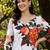 women floral printed regular kurta with trousers