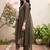 women ethnic motifs embroidered regular thread work cotton kurta with trousers & with dupatta