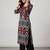 women printed regular cotton kurta with palazzos