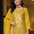 women ethnic motifs regular sequinned kurta with sharara & with dupatta