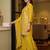 women ethnic motifs regular sequinned kurta with sharara & with dupatta