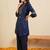 women ethnic motifs embroidered regular mirror work kurta with palazzos