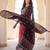 women ethnic motifs yoke design regular cotton kurta with palazzos & with dupatta