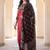 women ethnic motifs yoke design regular cotton kurta with palazzos & with dupatta