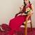 women embroidered regular thread work kurta with trousers