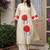 women floral printed regular cotton kurta with palazzos