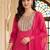 women regular kurta with trousers & with dupatta