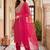 women regular kurta with trousers & with dupatta