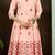 women floral printed regular cotton kurta with trousers & with dupatta
