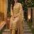 women ethnic motifs printed regular linen kurta with trousers & with dupatta
