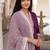 women regular cotton kurta with trousers & with dupatta