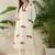 women animal printed regular thread work cotton kurta with trousers