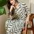 women printed regular kurta with trousers
