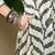 women printed regular kurta with trousers