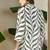 women printed regular kurta with trousers