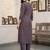 women ethnic motifs printed regular cotton kurta with trousers & with dupatta