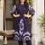 women dyed regular cotton kurta with trousers