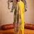 women floral embroidered regular kurta with trousers & with dupatta