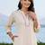 women floral printed regular kurta with trousers