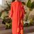 women ethnic motifs embroidered regular thread work kurta with palazzos & with dupatta