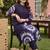 women dyed pleated cotton kurta with trousers