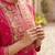 women ethnic motifs printed regular cotton kurta with trousers