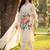 women floral printed regular kurta with trousers & with dupatta