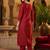 women ethnic motifs embroidered regular thread work liva kurta with trousers & with dupatta