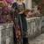 women ethnic motifs embroidered regular thread work cotton kurta with trousers & with dupatta
