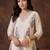 women ethnic motifs printed regular cotton kurta with palazzos