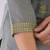 women ethnic motifs embroidered regular kurta with trousers & with dupatta