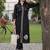 women ethnic motifs embroidered regular thread work cotton kurta with trousers